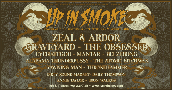 Up in Smoke line-up gets slowly but steady complete