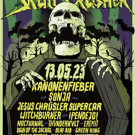 Skull Crusher Festival´s line-up is now complete