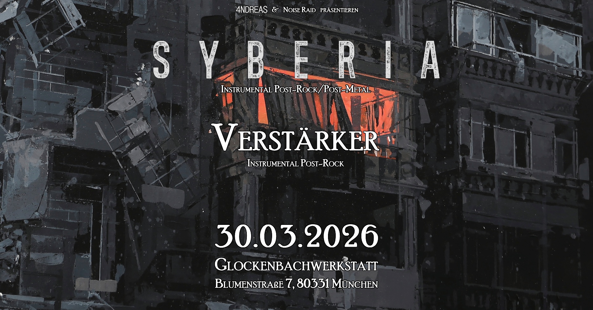 SYBERIA (CAT), Verstärker, 30.3.2026, Munich