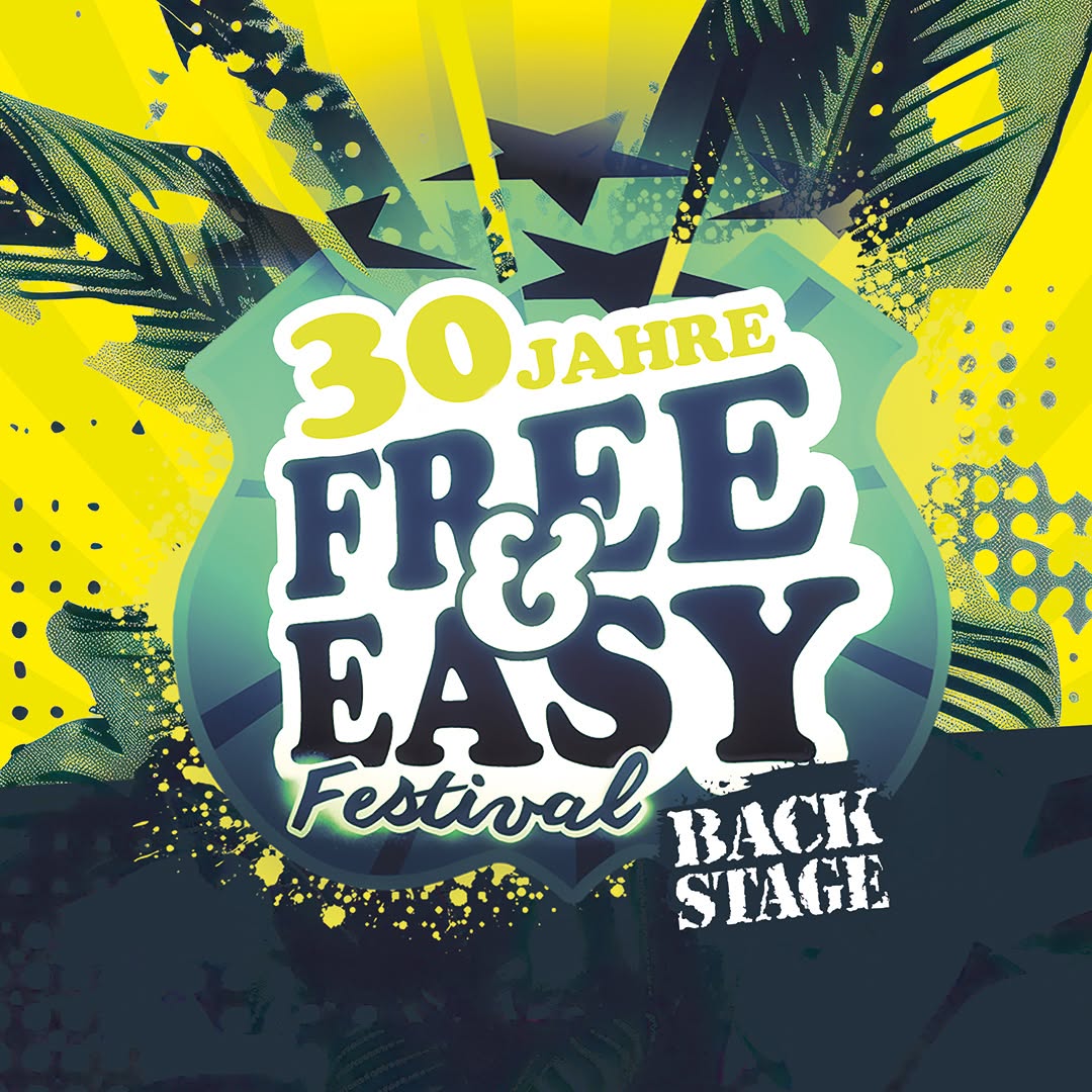 Free an Easy festival, Munich, Backstage
