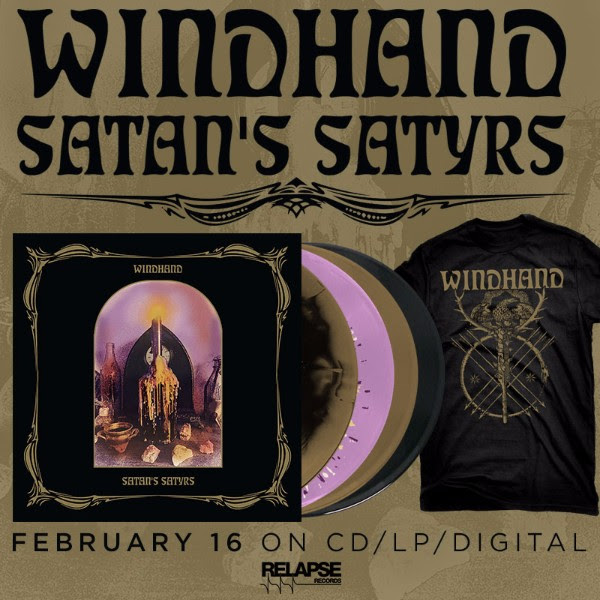 Windhand / Satan Satyrs Split out now on Relapse Records