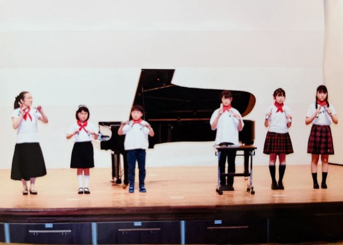 和田なおみピアノ教室 発表会 ハンドベル