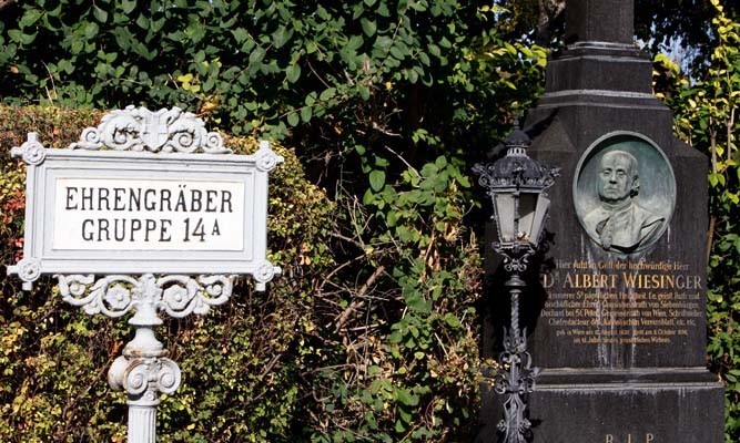 Der Zentralfriedhof in Wien