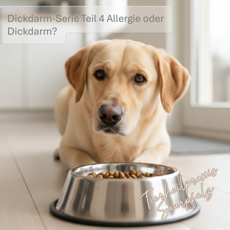 Futtermittelallergie Hund oder Dickdarm? So erkennst du es