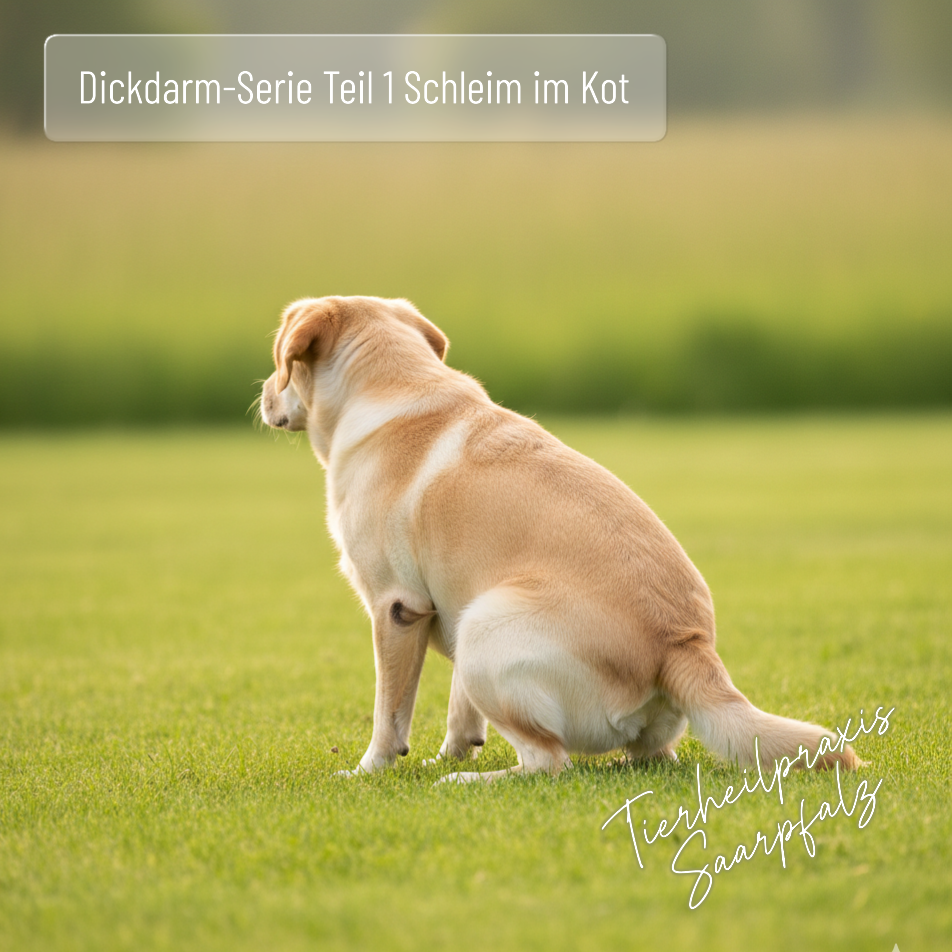 Schleim im Kot beim Hund: Ursachen & wann du handeln musst