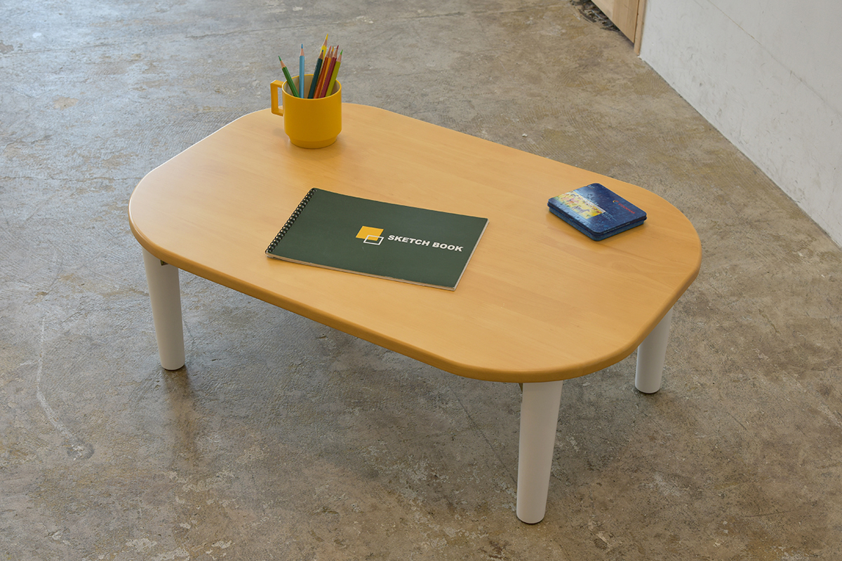折り畳み座卓テーブル - 子ども用家具Kidzoo(キッズー)シリーズの公式