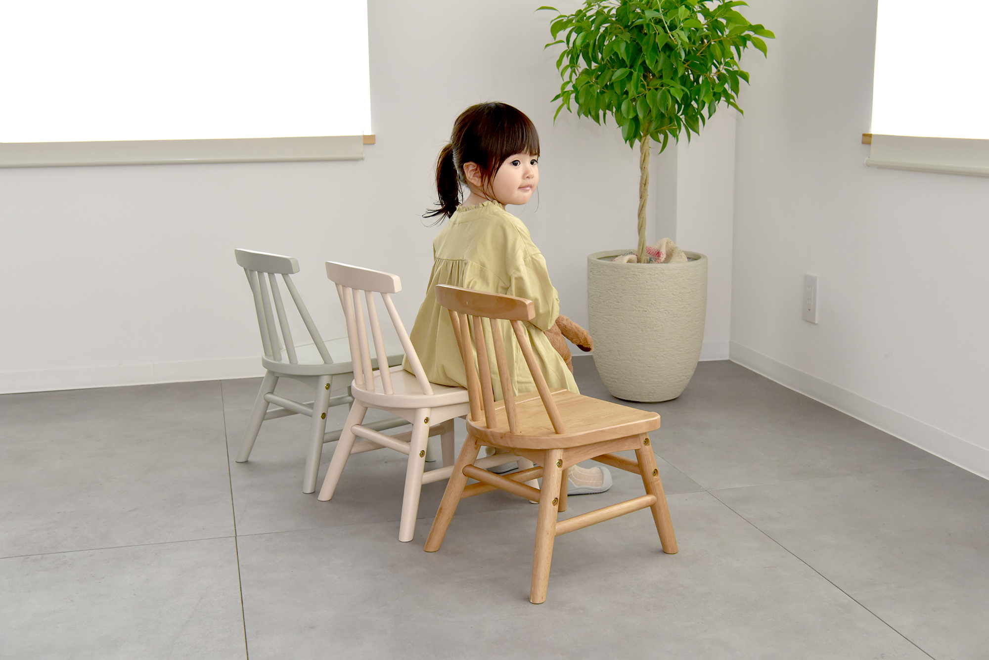 キッズウィンザーローチェア - 子ども用家具Kidzoo(キッズー)シリーズ