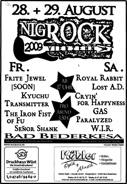 NIGROCK 2009