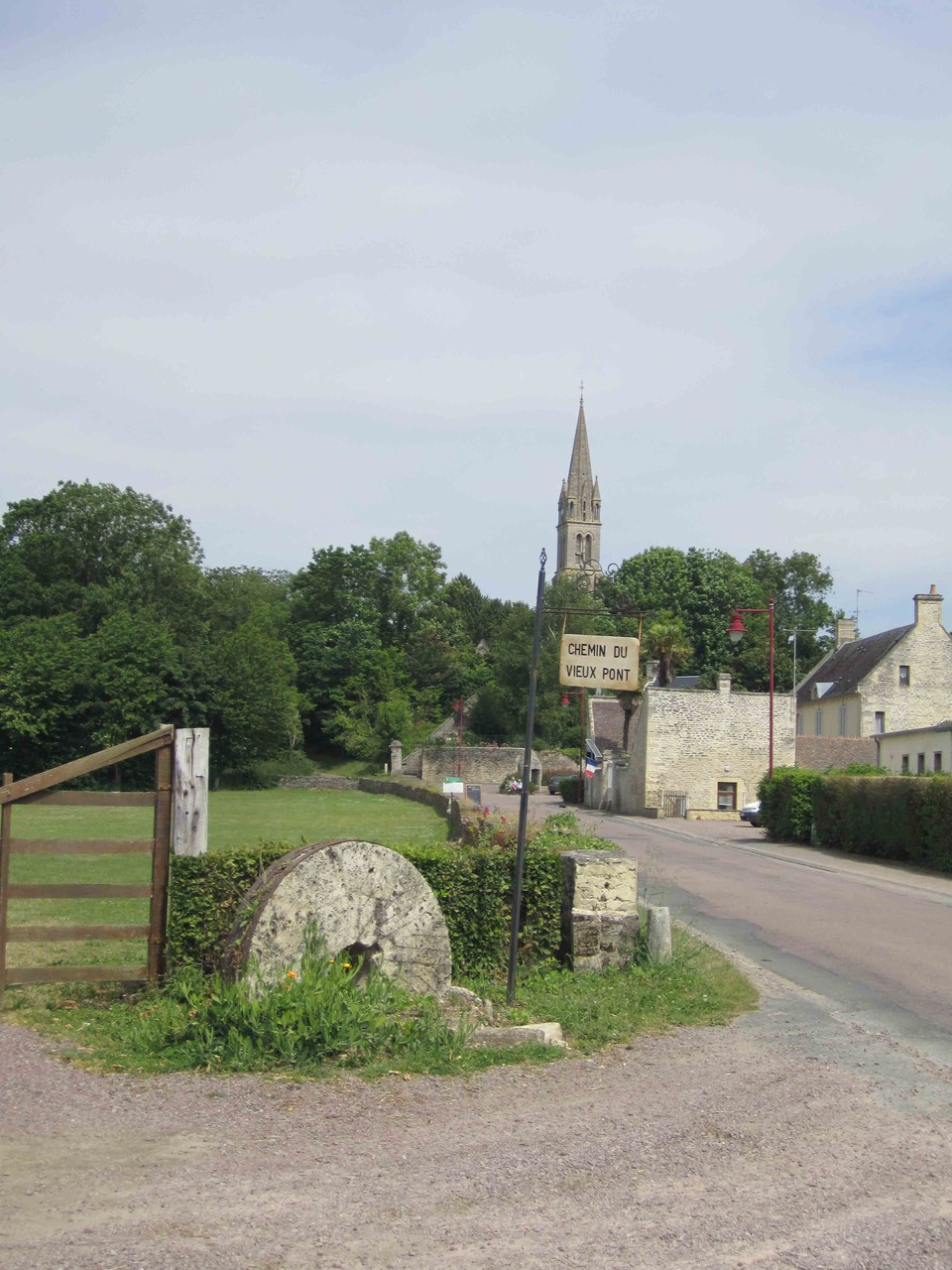 Meule - Moulin du Vieux Pont