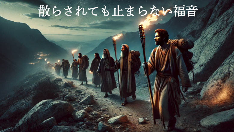 散らされても止まらない福音