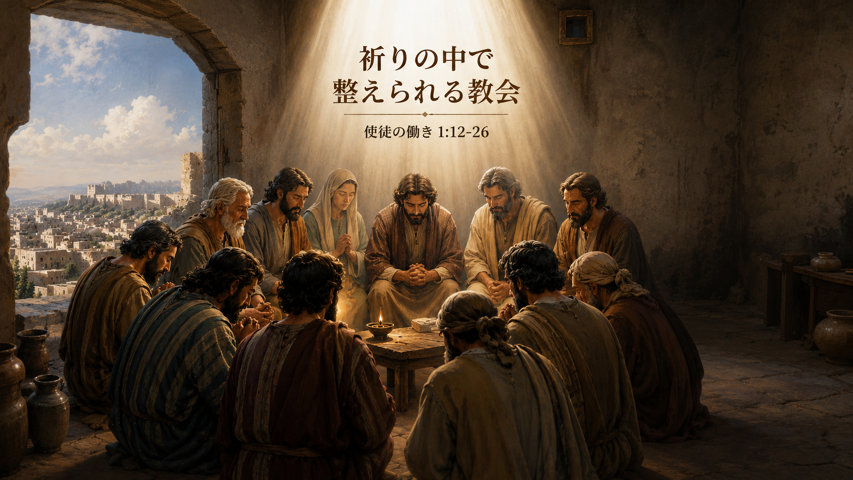 祈りの中で整えられる教会