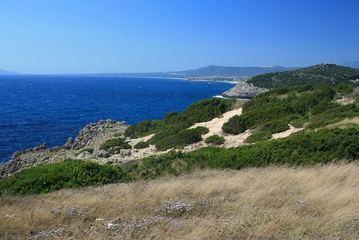 Und jetzt ein schöner Blick  aufs offene Meer