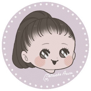 松岡愛豆咲's Website :イラスト　フリーアイコン　かわいい　女の子