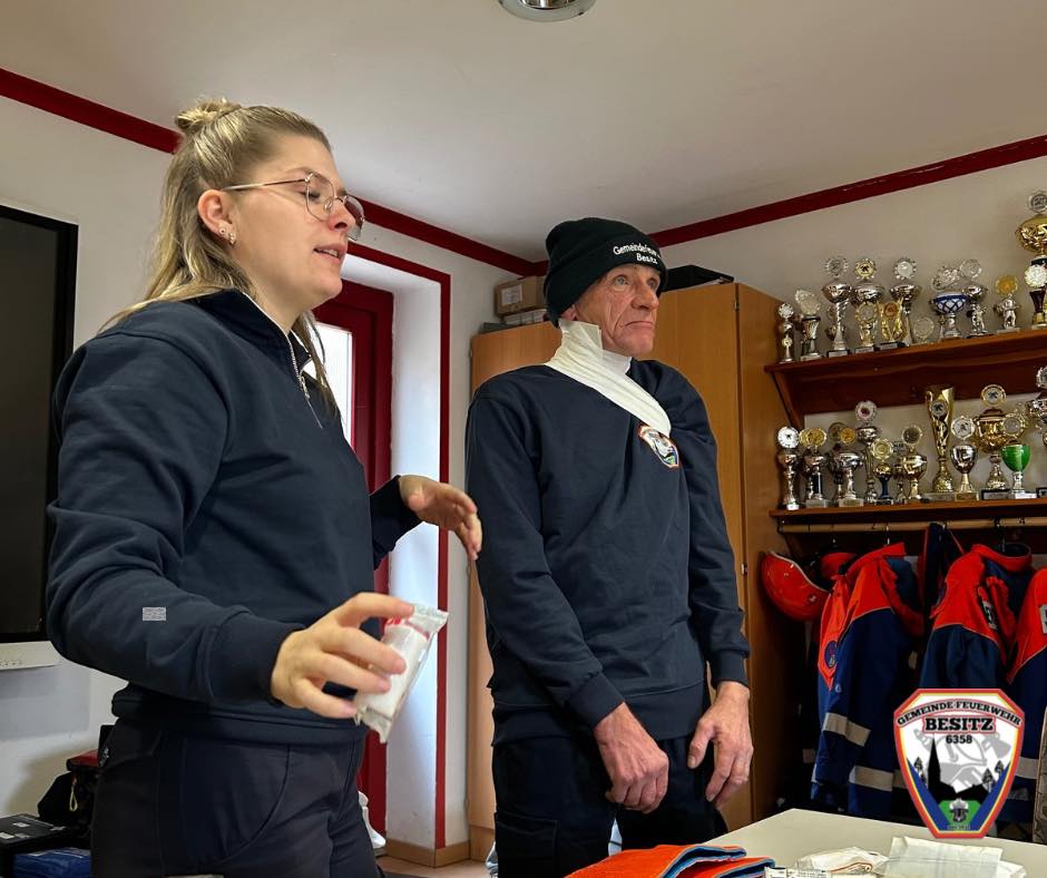 Notfalltraining in Besitz