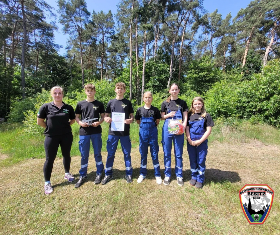 Jugendfeuerwehr holt 1. Platz