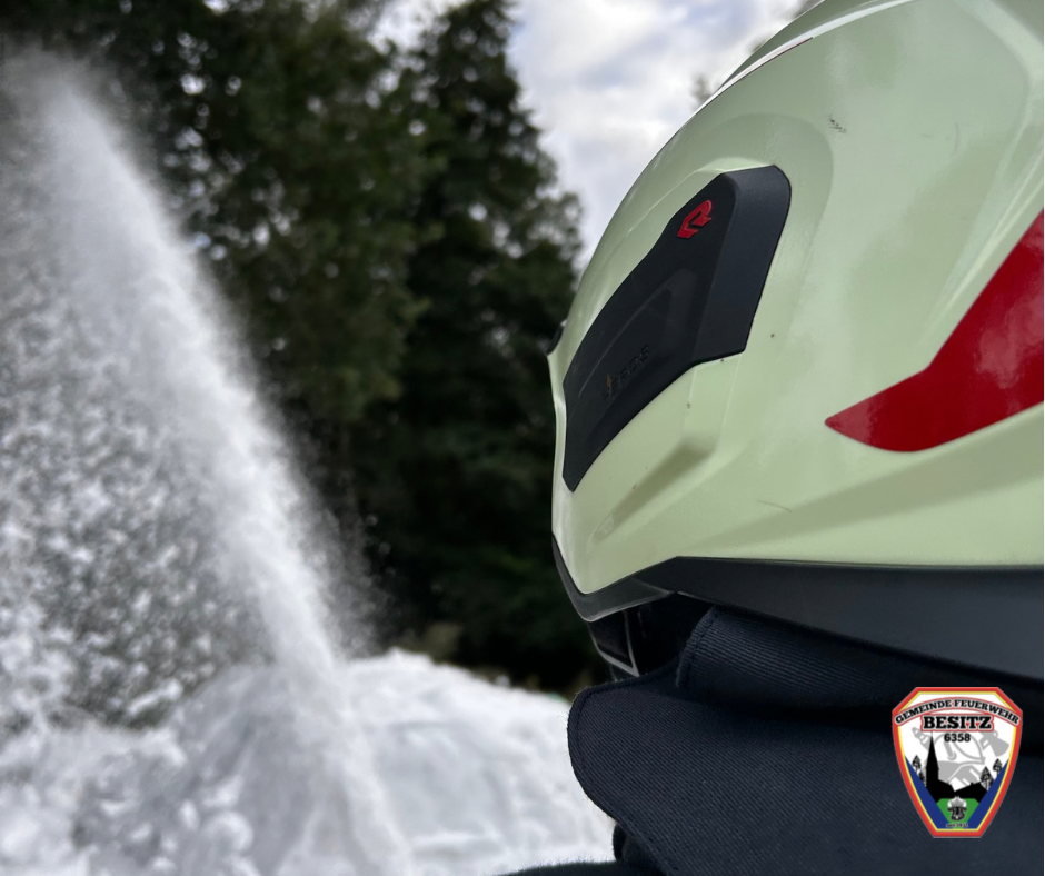 Einsatz mit Schaum