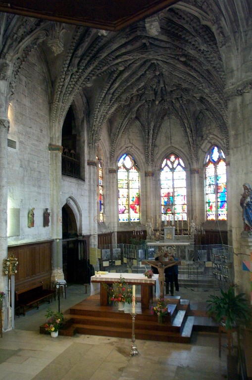 Intérieur de l'église Sainte-Marie-Madeleine (photo DD)