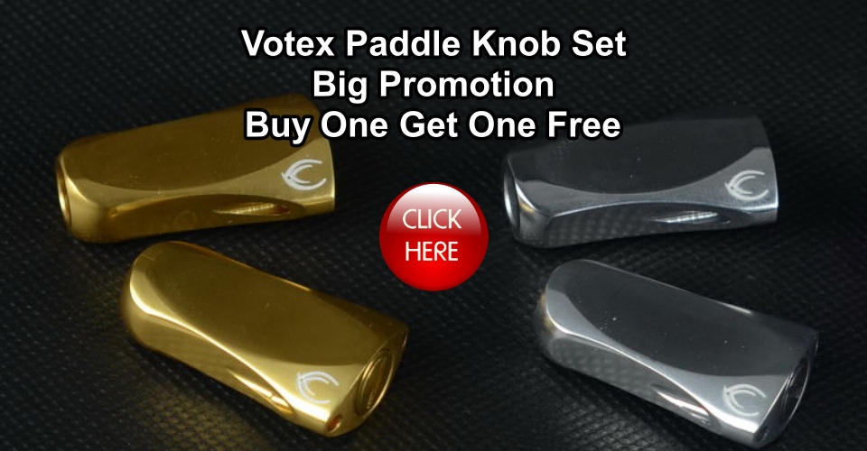 2 pieces of Votex Paddle Knobs for Shimano & Daiwa Reels
