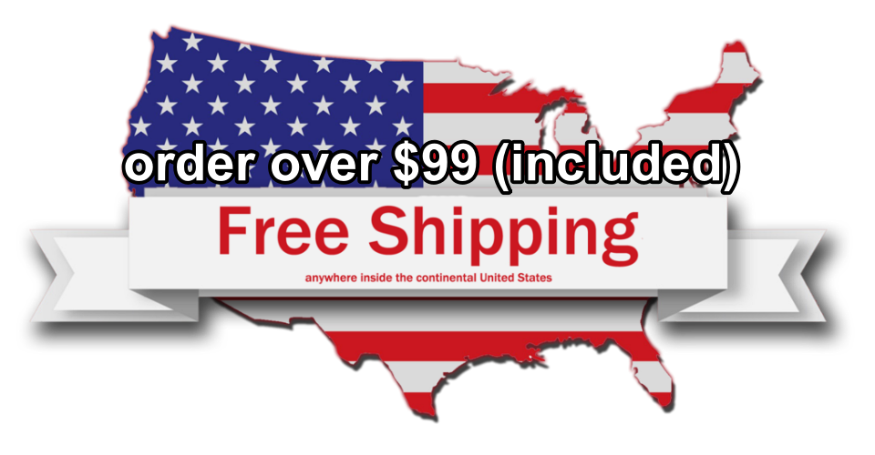 Free Shipping in the USA - $99 Order