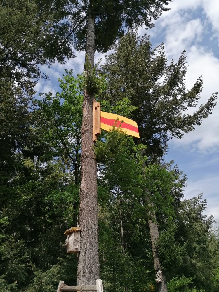 Höchster Punkt - schon von Weitem zu sehen