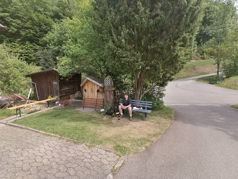 Schöner Rastplatz am Naturkühlschrank No 2