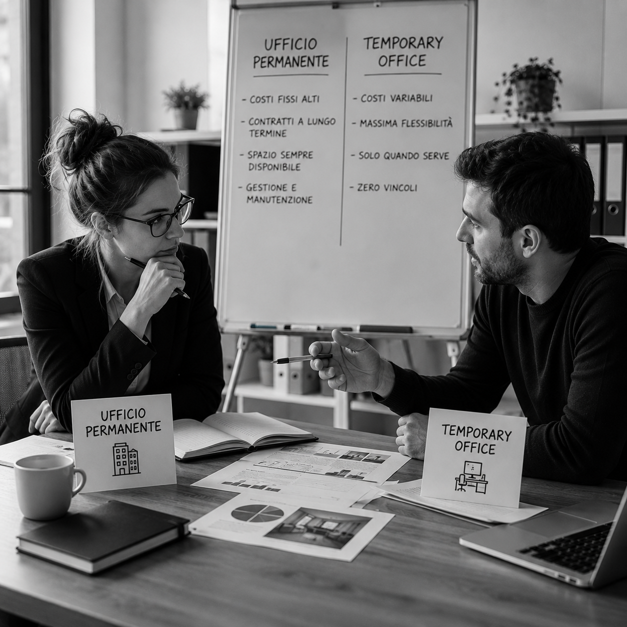 Temporary Office, coworking o studio tradizionale?