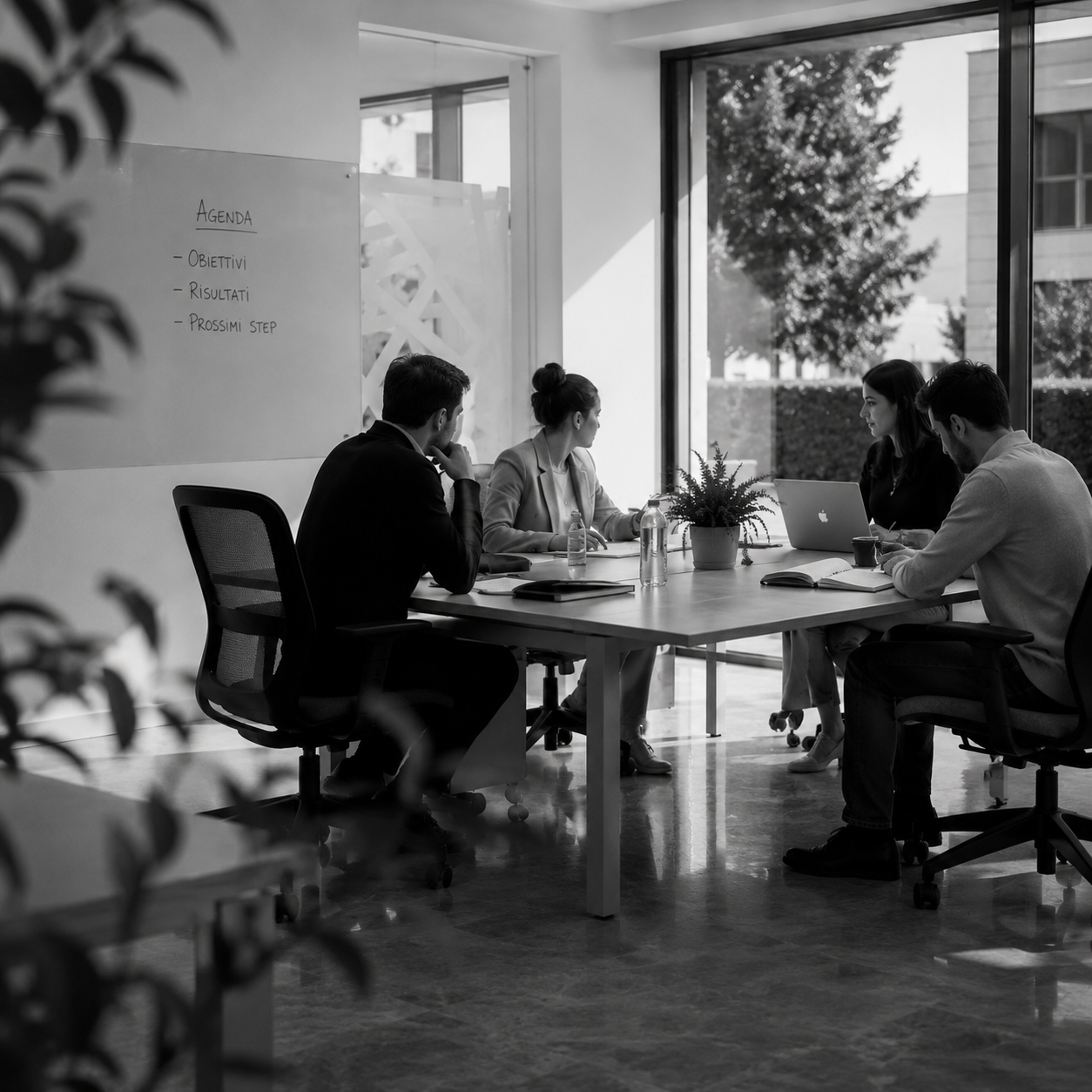 Temporary office vicino Saronno per riunioni, colloqui e team distribuiti