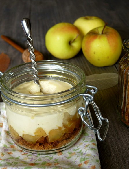 Pâtisserie en verrine