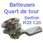 Batteuses Quart de tour