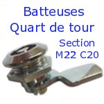 Batteuses Quart de tour