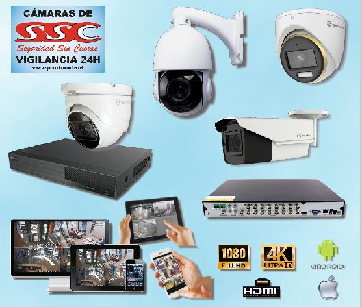 Sistemas de Videovigilancia Sin Cuotas a medida de cada Cliente, Particulares, Negocios o Comunidades de Propietarios