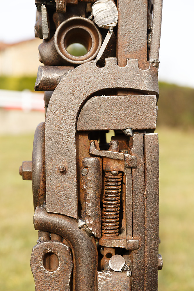 Sculpture en acier