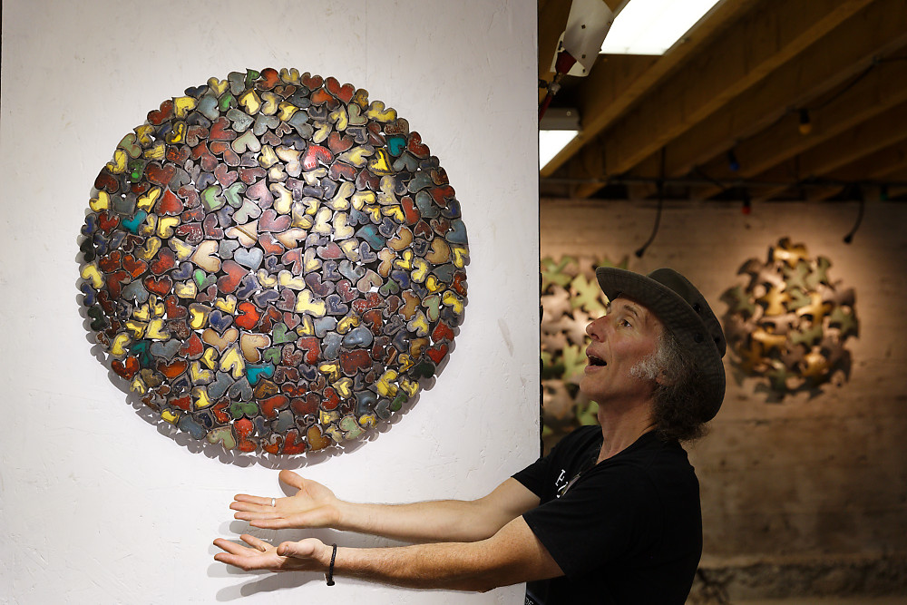 Round Gaz Coeurs 01 / Diam 73 cm / © Michel LAURENT (MichL)