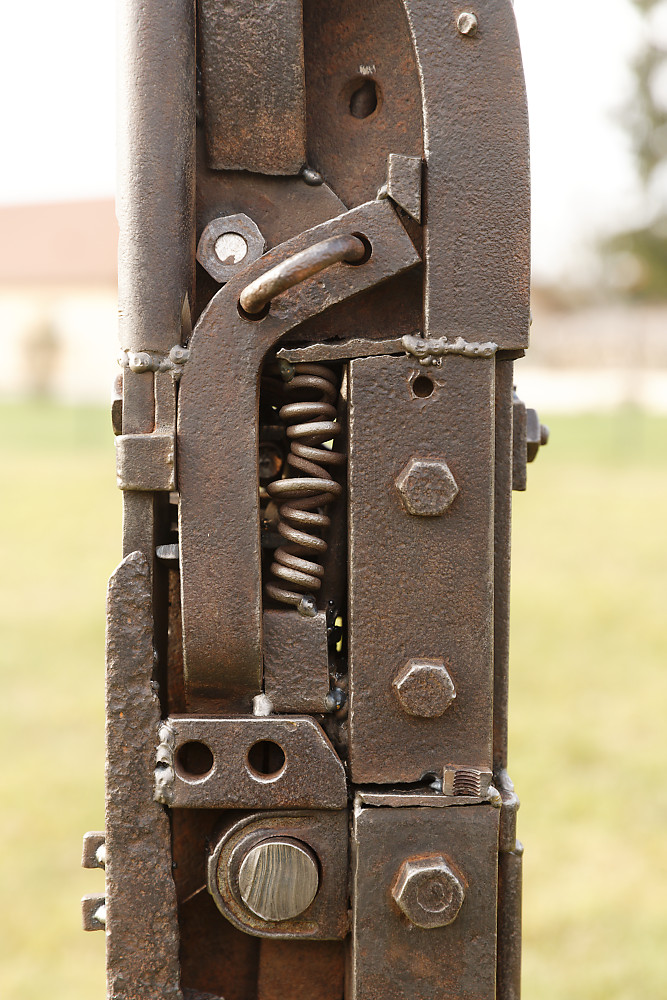 Sculpture en acier
