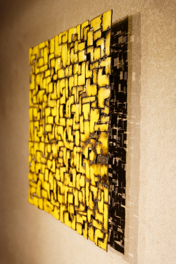 Gaz—28 (70x70x7 cm) ©Michel LAURENT