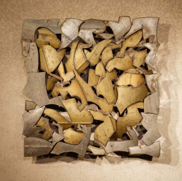 Gaz—26 (70x70x12 cm) ©Michel LAURENT