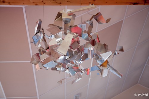 Sculpture en aluminium