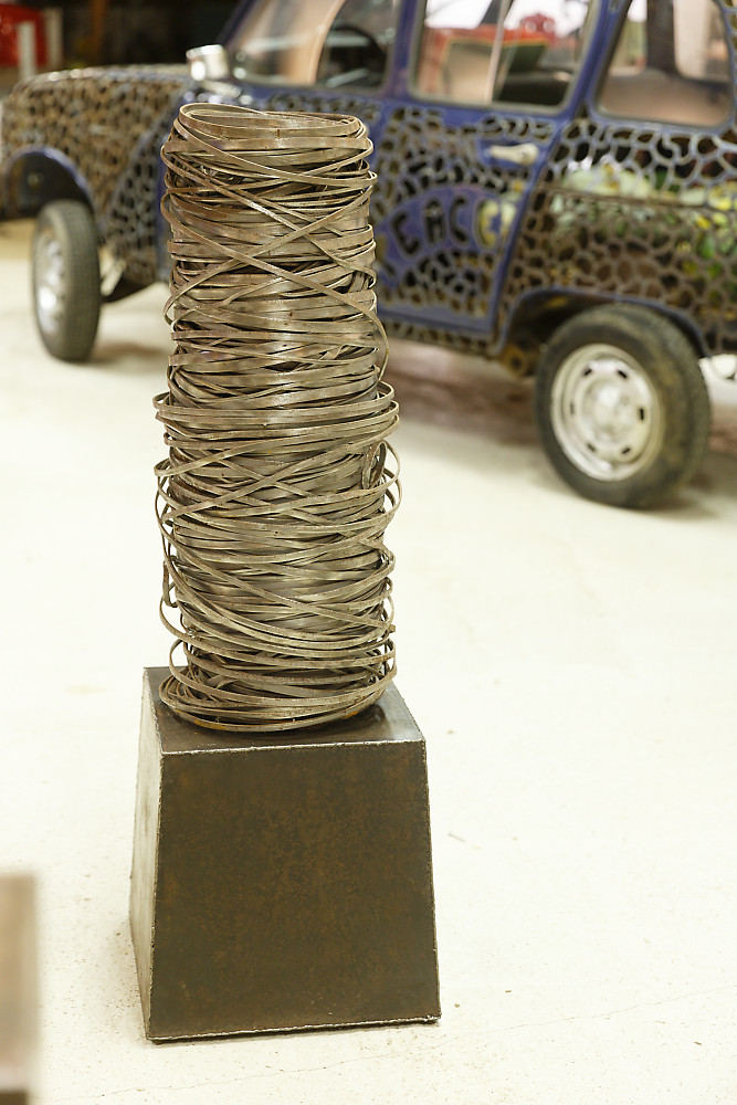 Sculpture en acier