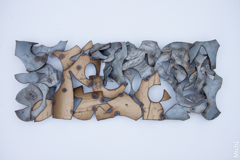 Tableau en acier