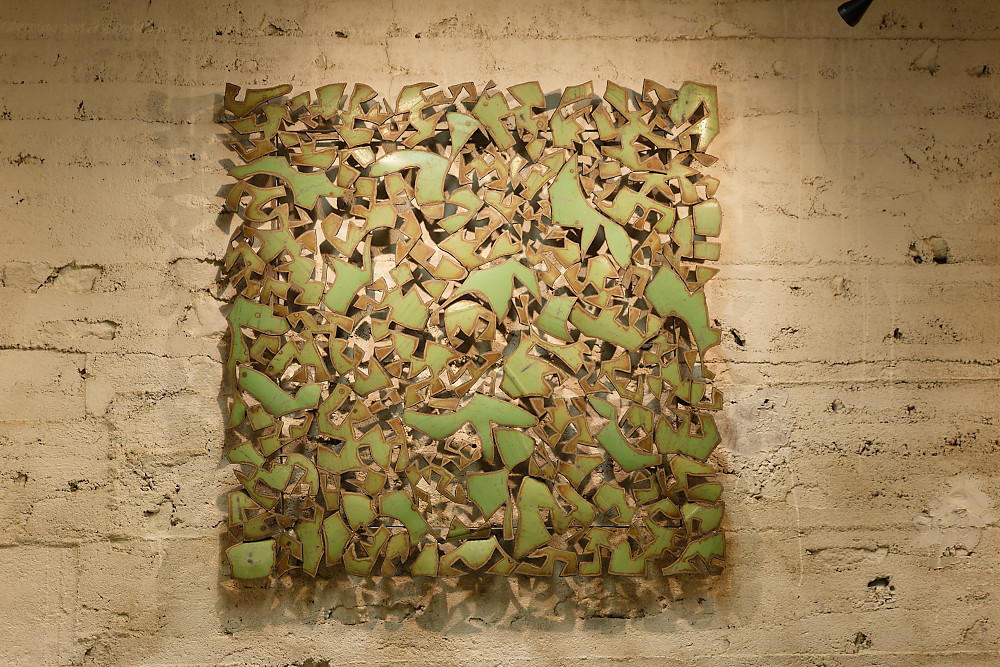 Tableau en acier