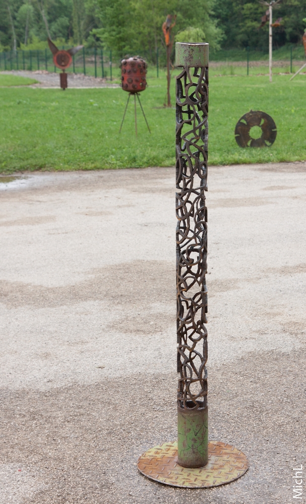 sculpture en acier