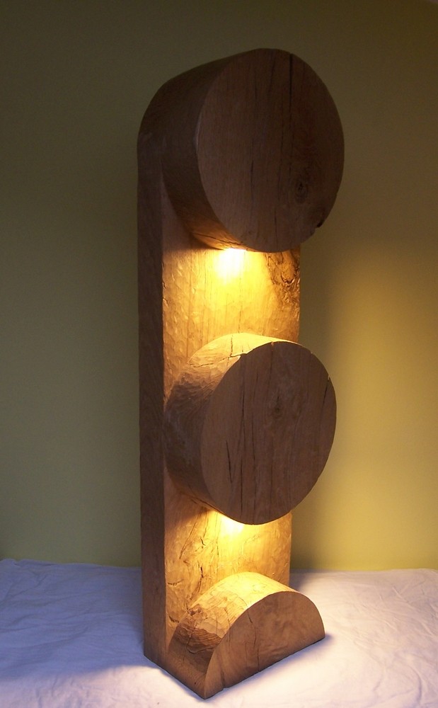 Luminaire en bois