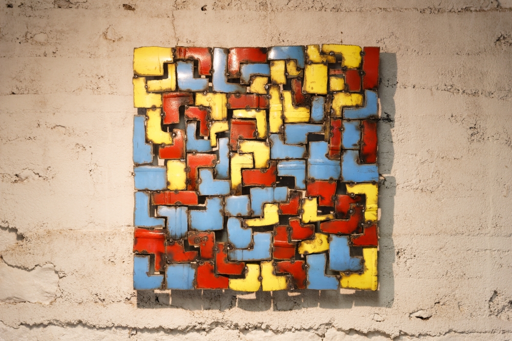 Tableau en acier