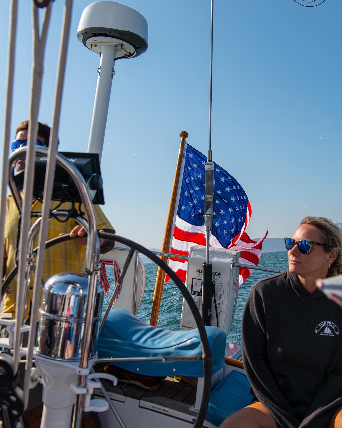 Sailing in Maine