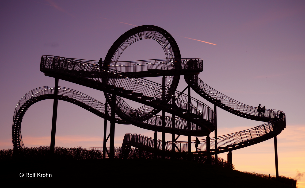 2020 Januar  Tiger and Turtle in Duisburg   Foto Rolf Krohn