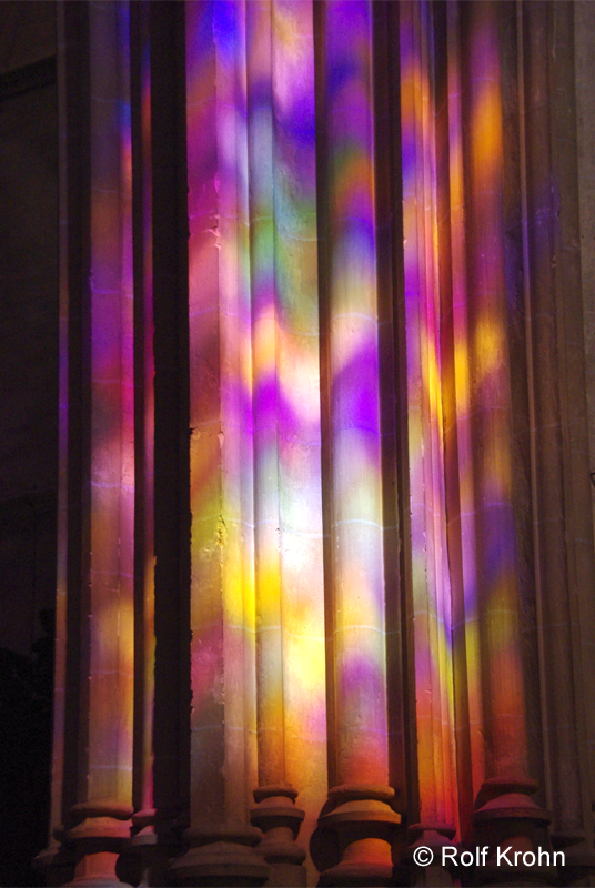 2018 Juli  Kirchensäule in Cordoba Spanien   Foto Rolf Krohn
