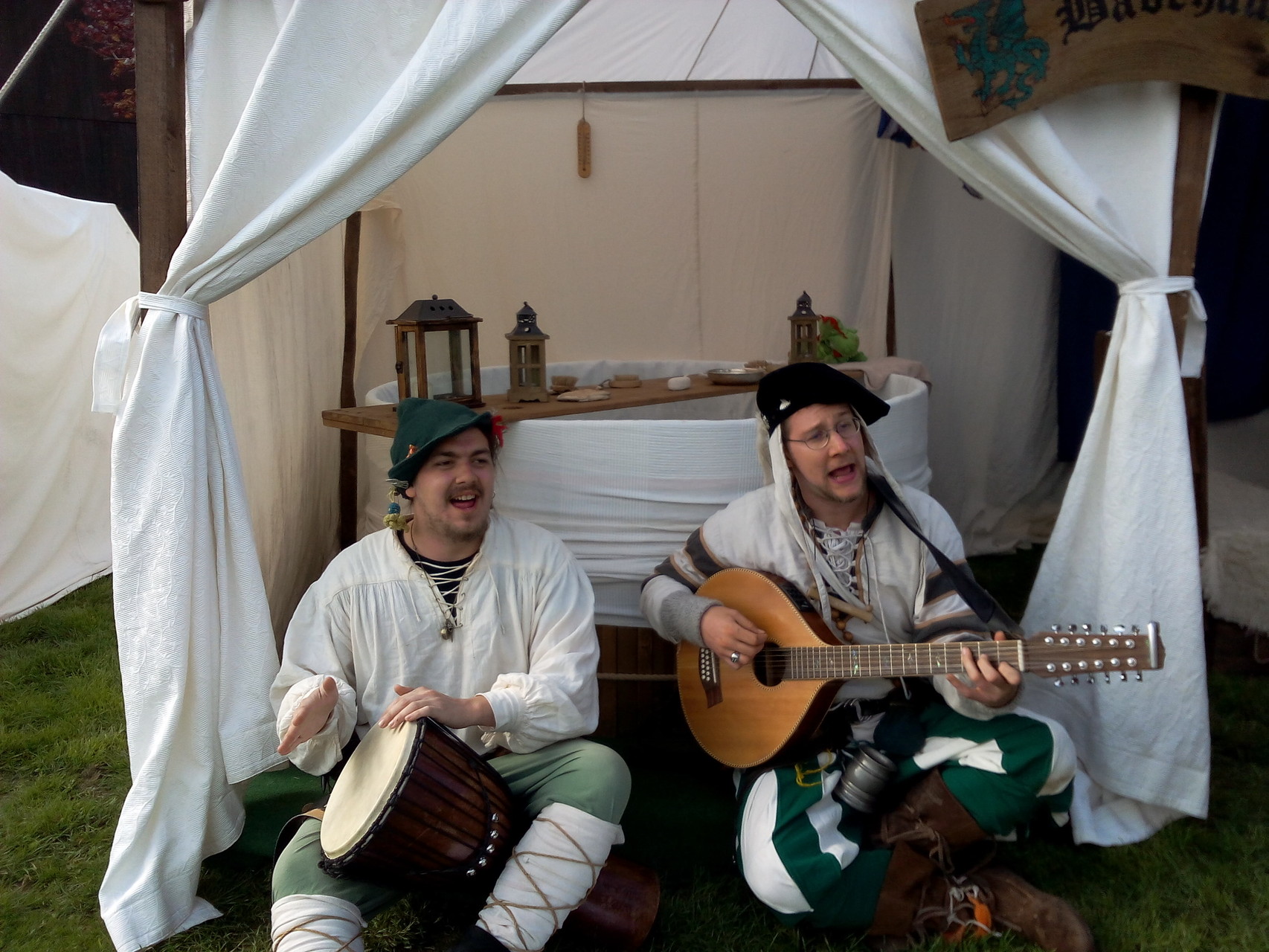 Die "Freivögl" am Zuber