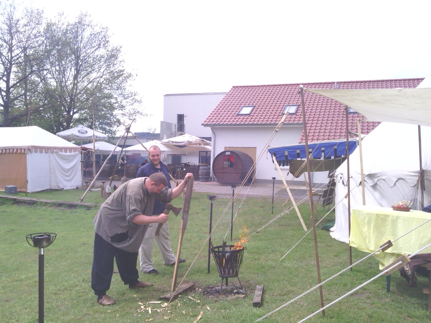 Beim Basteln