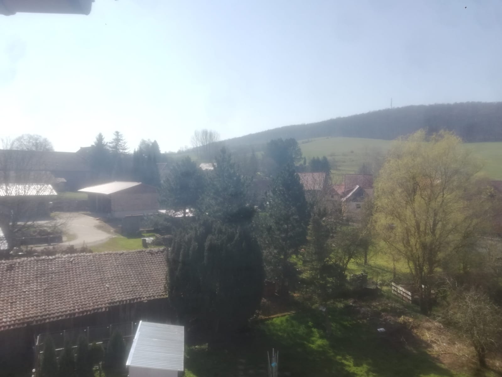 Ausblick Hinten