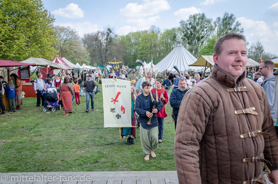 Beim Ausmarsch